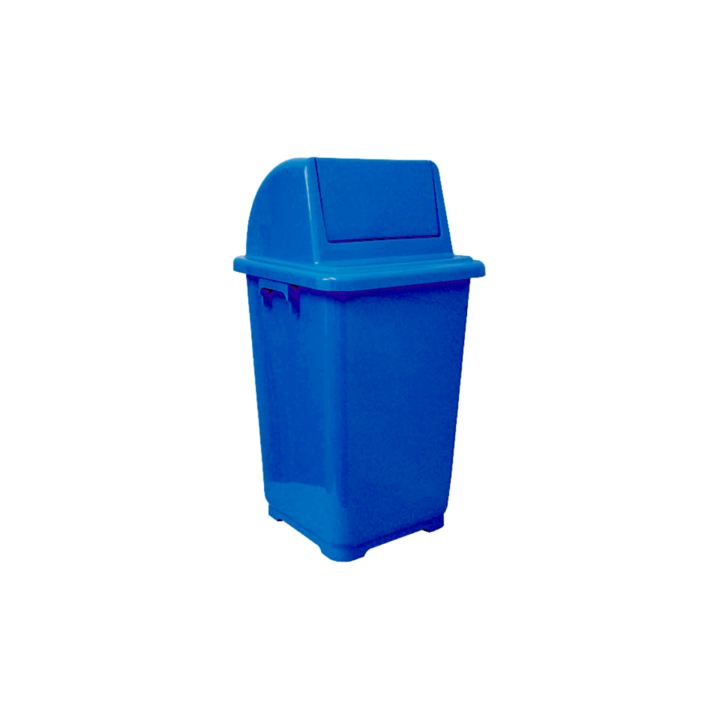 Bote de basura cuadrado