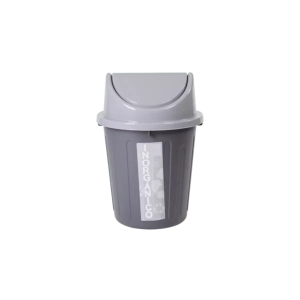 bote de basura con tapa balancín