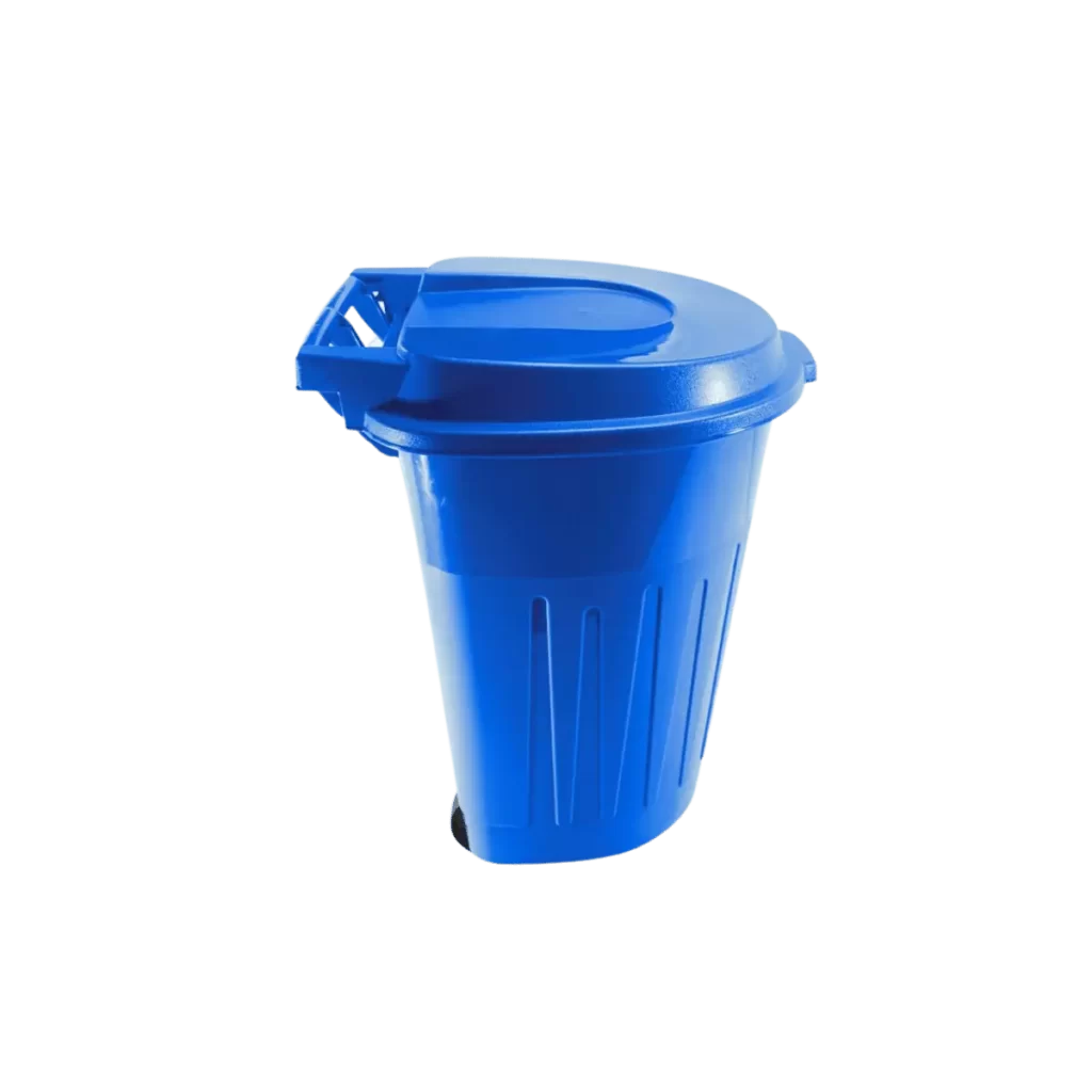 Botes de basura con llantas