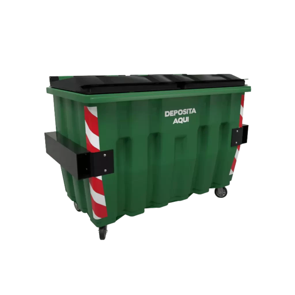 Contenedores de plástico para basura