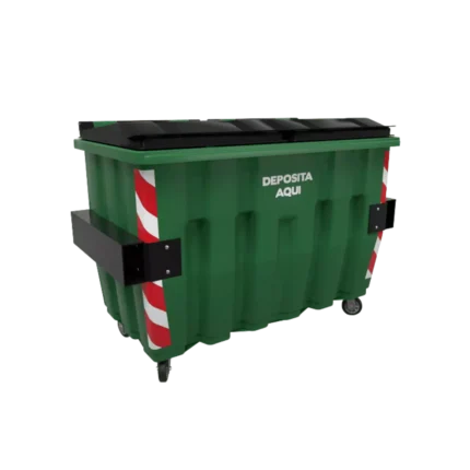 Contenedores de plástico para basura