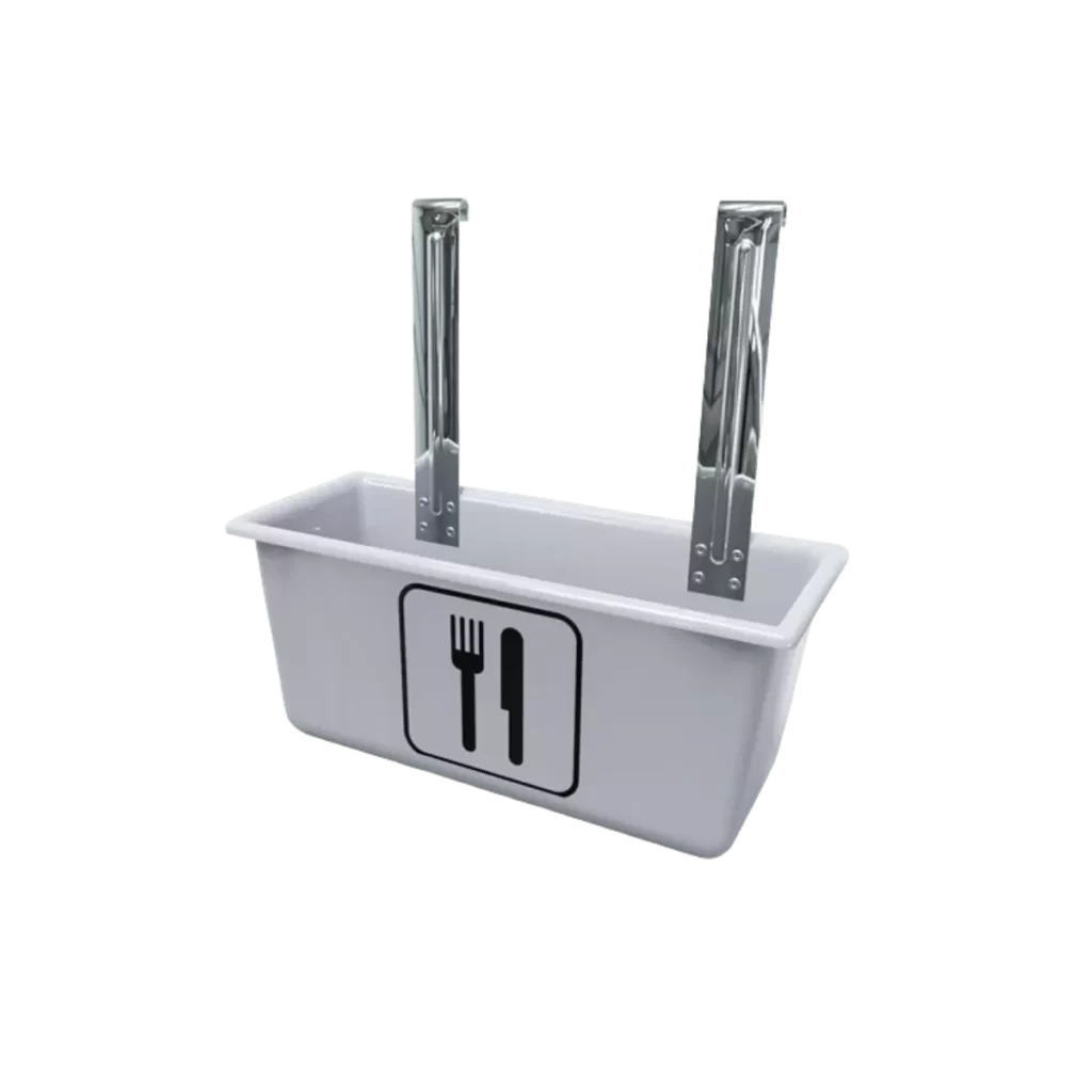 Porta cubiertos de plástico