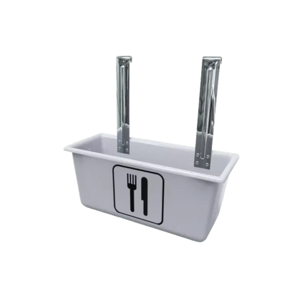 Porta cubiertos de plástico