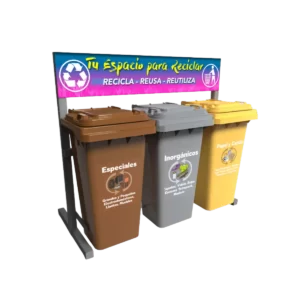 Botes de separación de basura