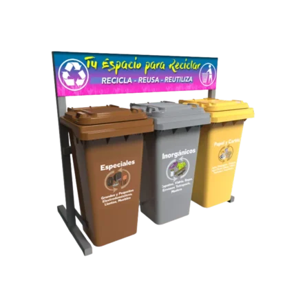 Botes de separación de basura