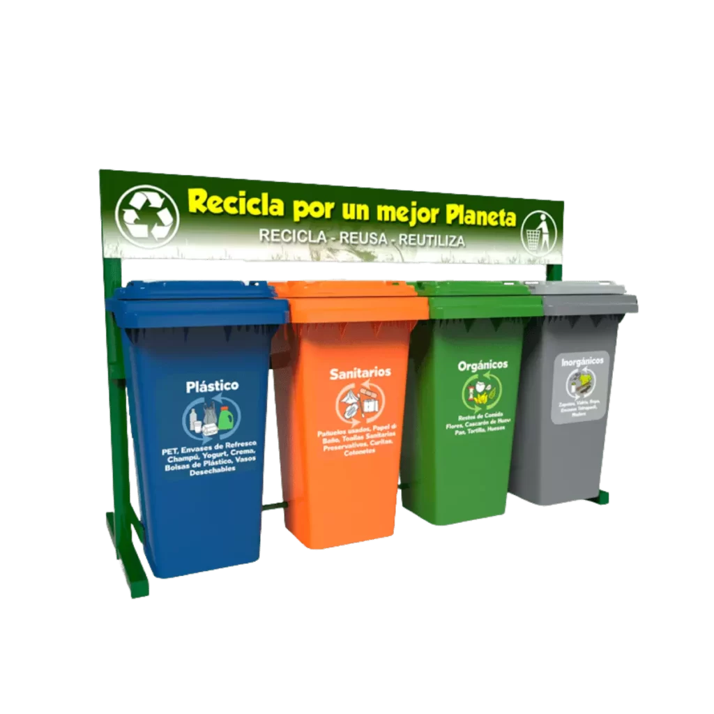 Contenedores para separación de residuos