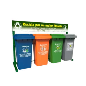 Contenedores para separación de residuos