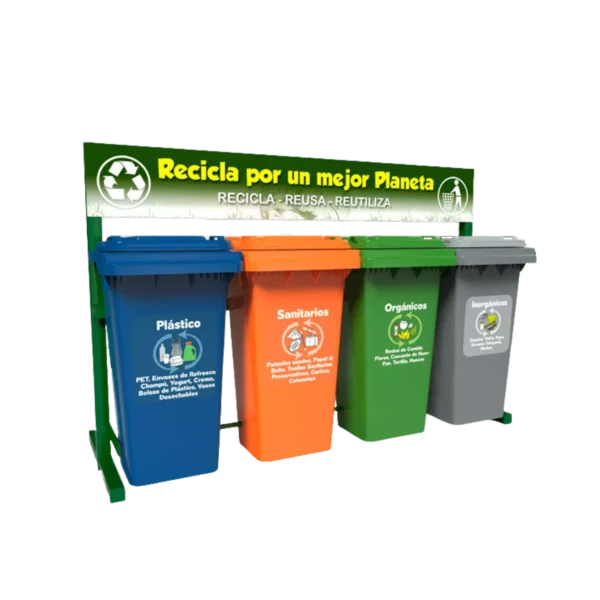 Contenedores para separación de residuos
