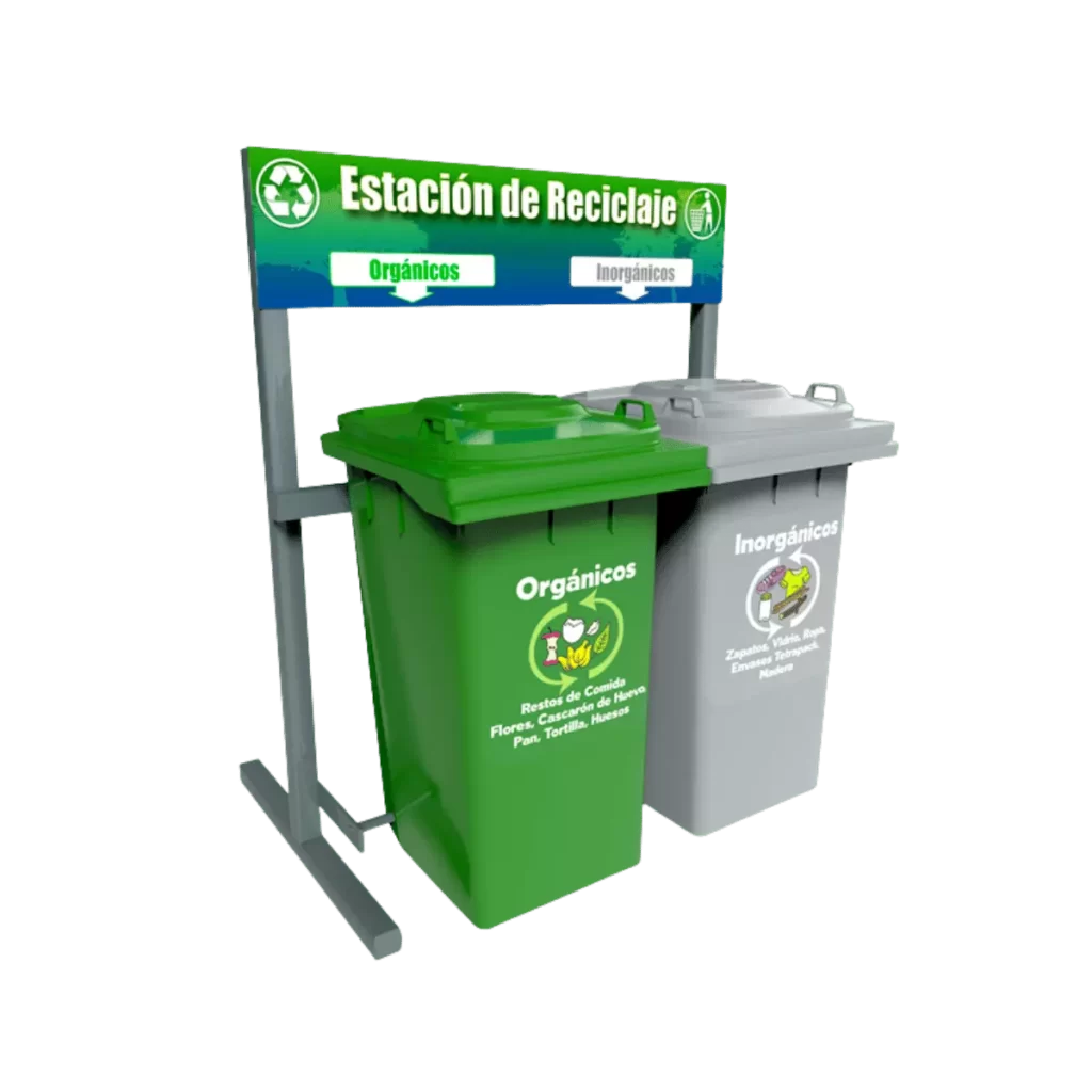 Estación de reciclaje ECOL-480-HDG1