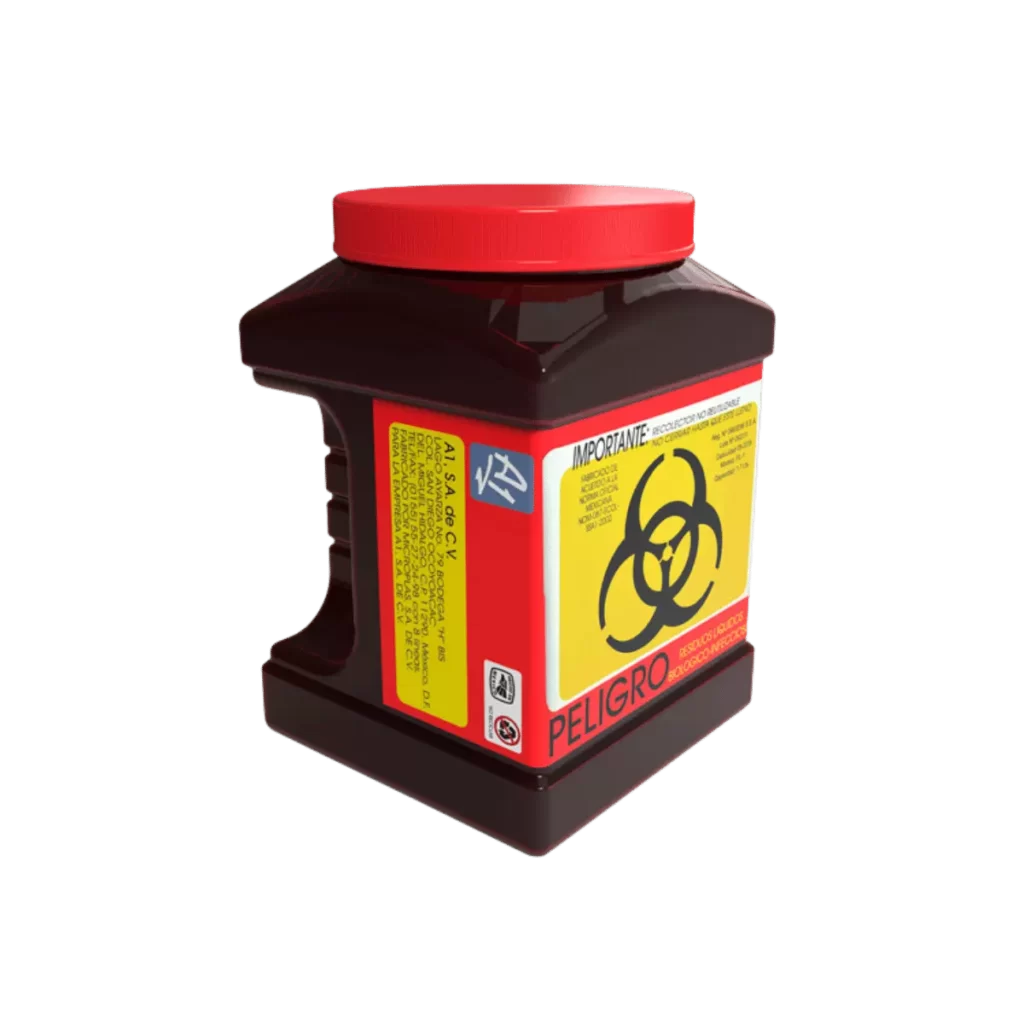 rpbi png - recipiente hermético rojo RPBI