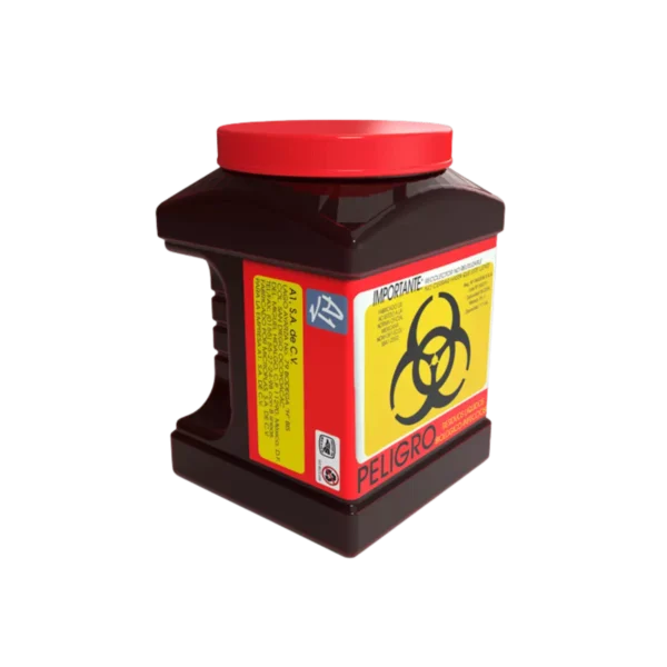 rpbi png - recipiente hermético rojo RPBI