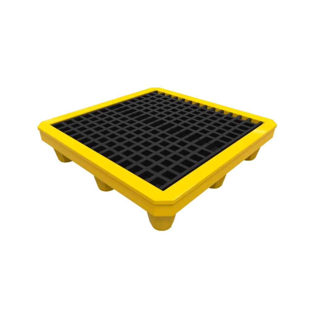 tarima antiderrame 4 tambos