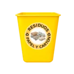 Cestos de basura de plástico