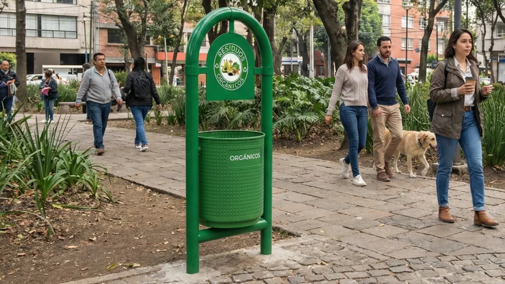 Canecas de basura para parques