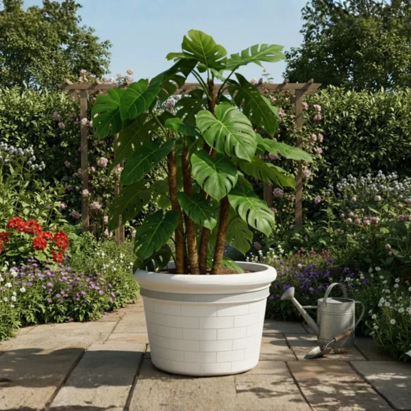 MACETA CLÁSICA PLANA 55