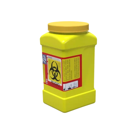 rpbi png - recipiente hermético amarillo