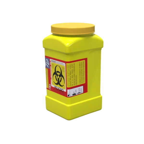 rpbi png - recipiente hermético amarillo