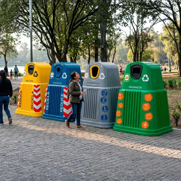 Contenedores de plástico industriales