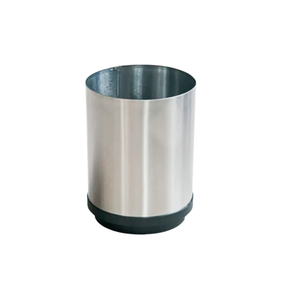 Cesto de basura de acero inoxidable