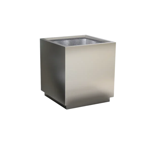 Macetas de acero
