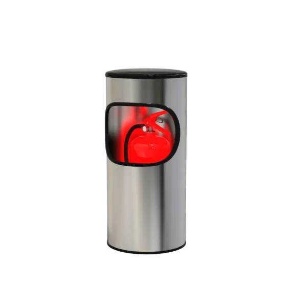 Porta extintores de piso