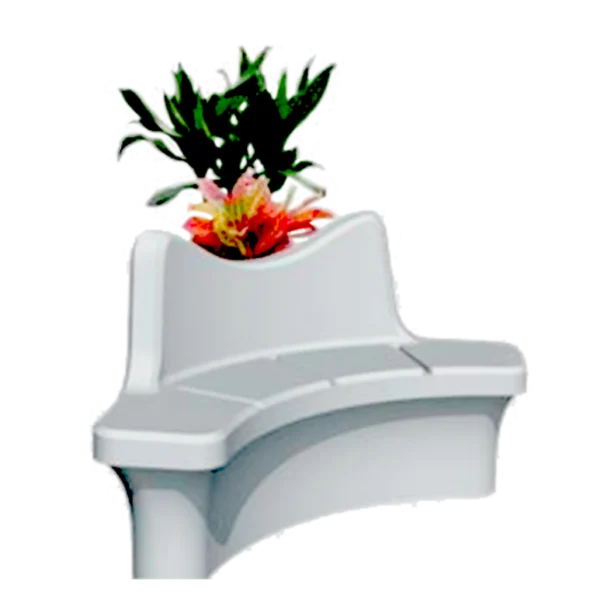 Banca Belmont curva hidromacetero BAN-BE-CH