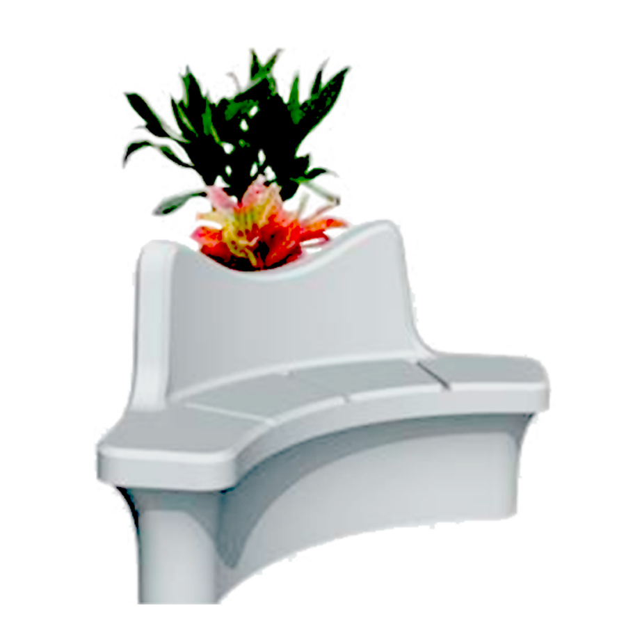 Banca Belmont curva hidromacetero BAN-BE-CH