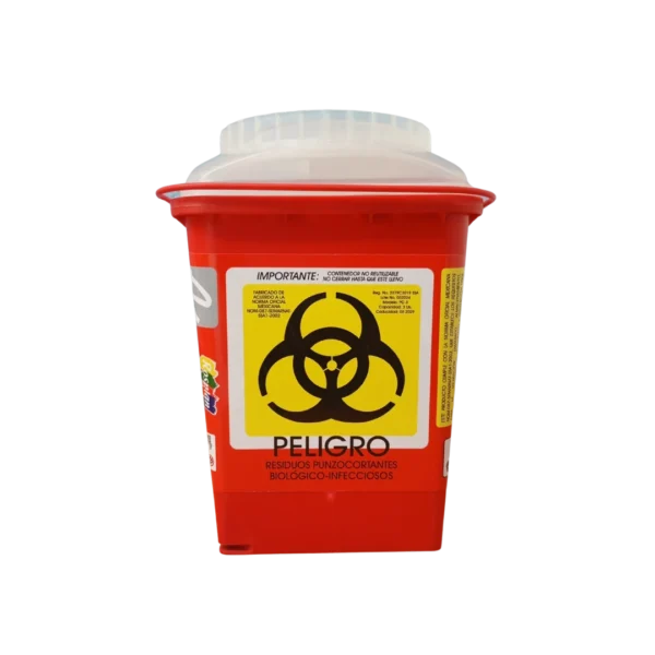 Contenedor para punzocortantes PC-2.44