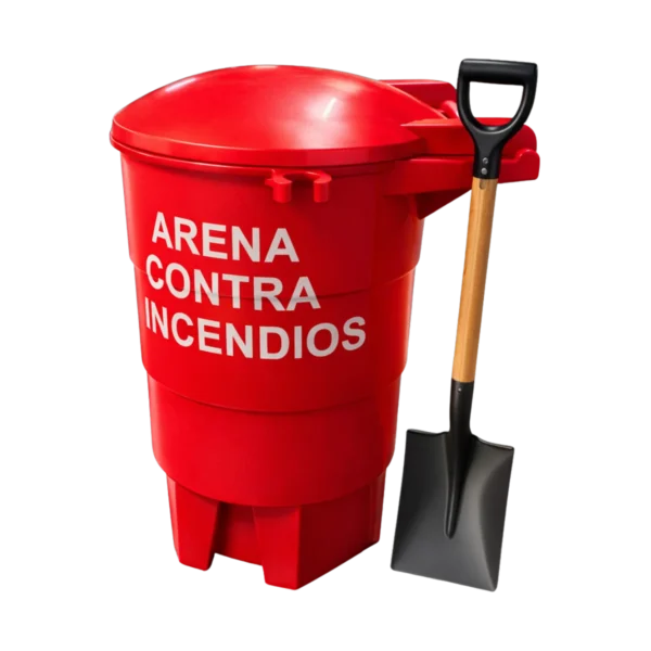 Contenedor de Arena para Incendios