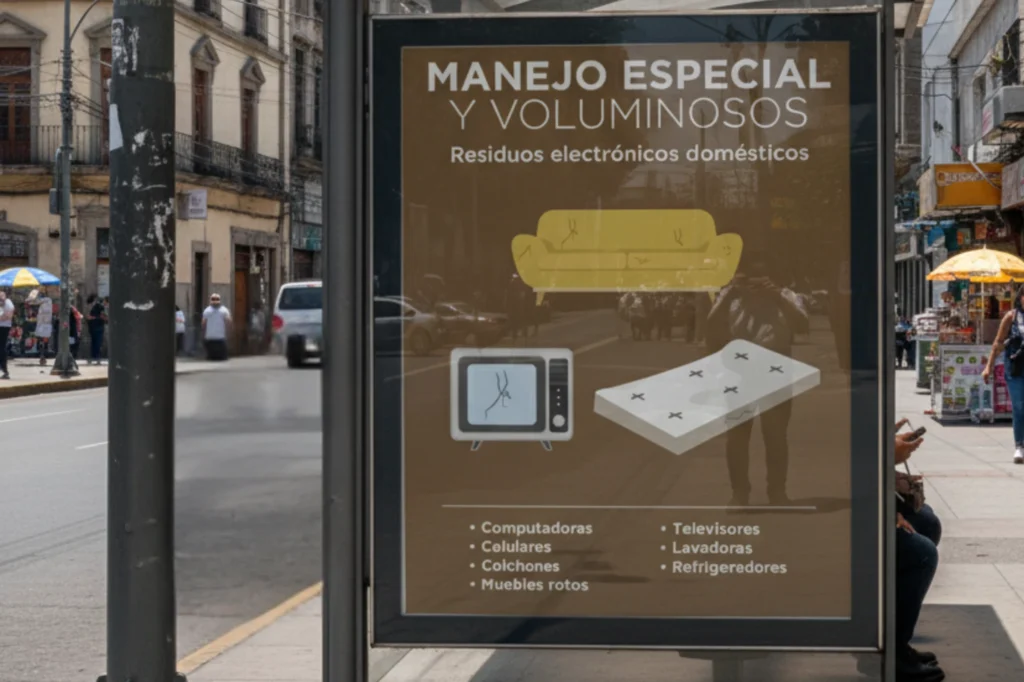 Campaña de separación en México de residuos voluminosos y electrónicos, 