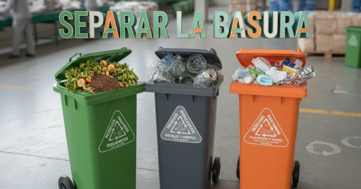 Cómo separar la basura en CDMX 2026 Calendario de recolección de basura CDMX Ejemplos de residuos inorgánicos no reciclables Dónde tirar pilas y residuos electrónicos en México Cómo hacer composta en casa con residuos orgánicos Multas por no separar la basura en México Qué basura se tira los domingos Diferencia entre basura orgánica e inorgánica para niños