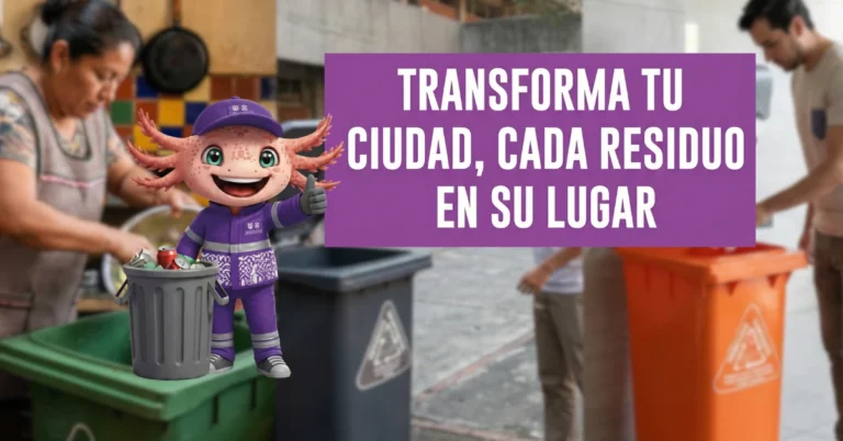 Cómo separar la basura en orgánica e inorgánica Calendario de recolección de residuos CDMX 2025 Colores de botes para separar residuos en México Dónde reciclar pilas y electrónicos cerca de mí Norma NADF-024 de separación de residuos Qué basura se considera inorgánica no reciclable Centros de acopio de cartón y plástico Cómo separar residuos sanitarios en casa