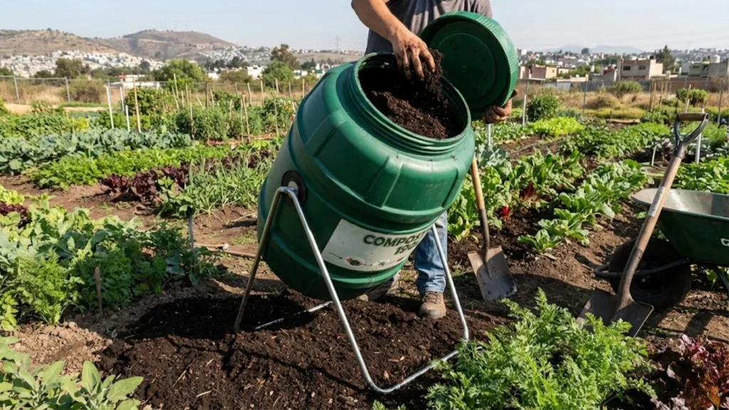 Compostero Giratorio 190