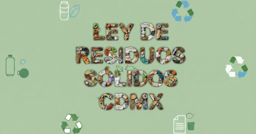 Ley General para la Prevención y Gestión Integral de los Residuos Separación de basura obligatoria en CDMX 2026 Multas por no separar residuos sólidos en México Reglamento de la LGPGIR actualizado Prohibición de plásticos de un solo uso en México Planes de manejo de residuos de manejo especial Normas ambientales para la clasificación de basura Recolección de residuos electrónicos y baterías de litio