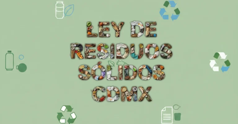 Ley General para la Prevención y Gestión Integral de los Residuos Separación de basura obligatoria en CDMX 2026 Multas por no separar residuos sólidos en México Reglamento de la LGPGIR actualizado Prohibición de plásticos de un solo uso en México Planes de manejo de residuos de manejo especial Normas ambientales para la clasificación de basura Recolección de residuos electrónicos y baterías de litio
