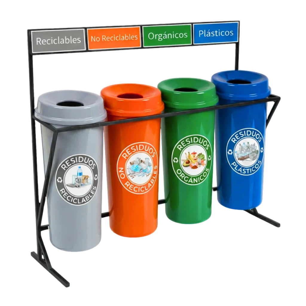 Estación de reciclaje CÓNICA