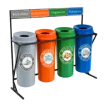 Estación de reciclaje CÓNICA