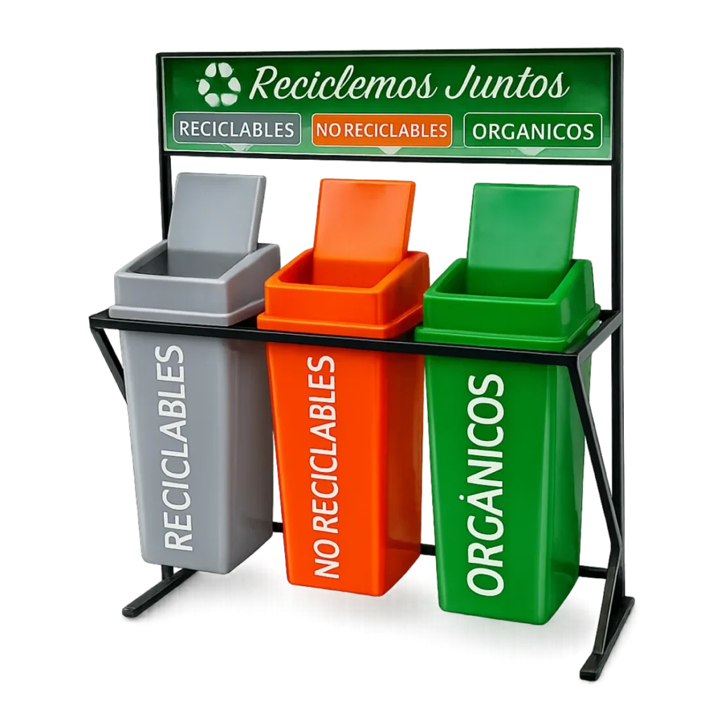 Estación de reciclaje ECOBIN